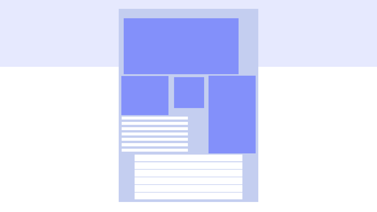 Animation: a crowded slide turning into a clean layout with plenty of whitespace