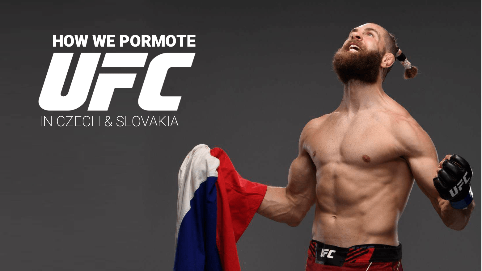Prezentace UFC – slide o propagaci UFC v Česku a na Slovensku