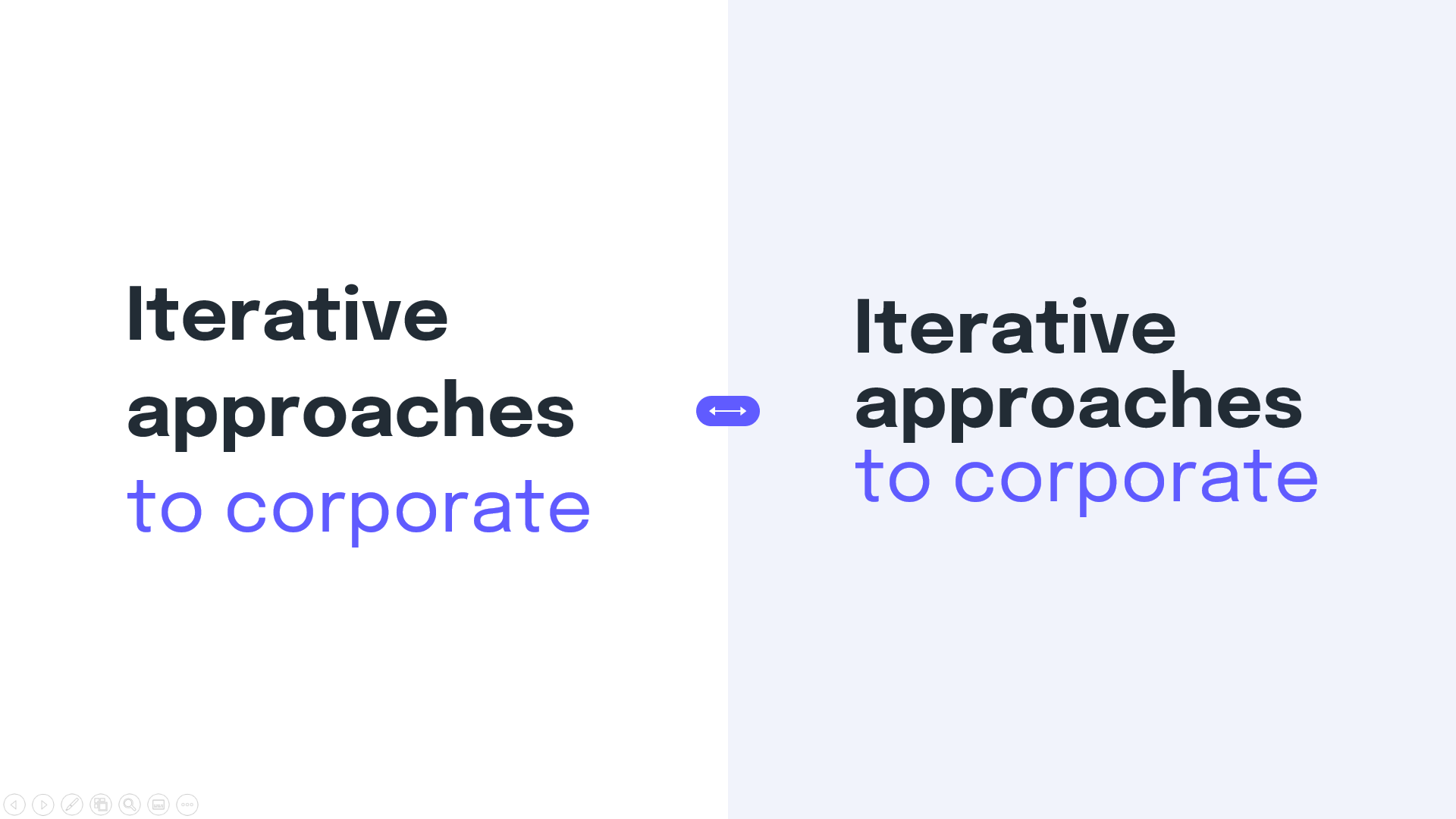 Line spacing titles