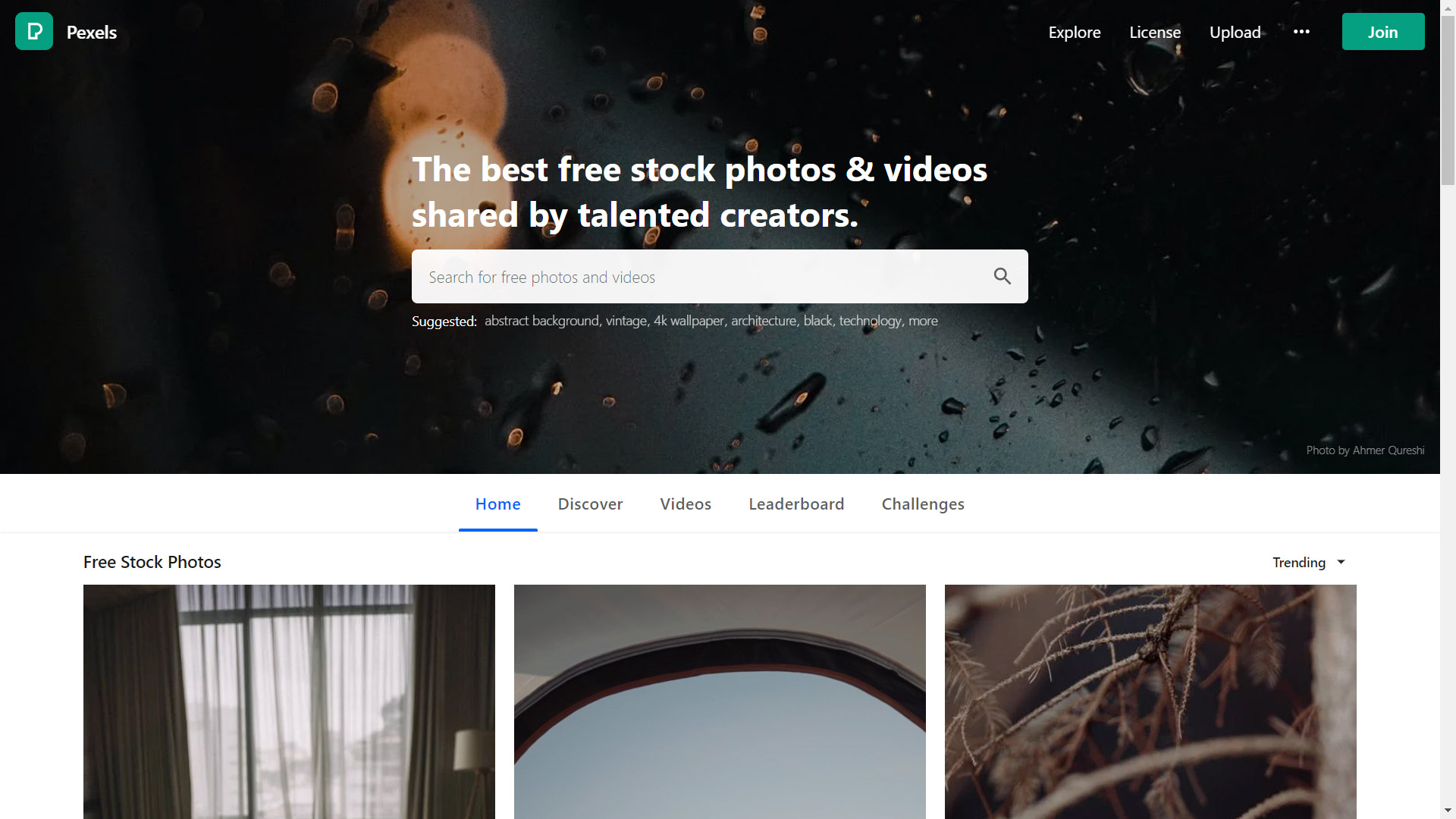 Pexels logo banner