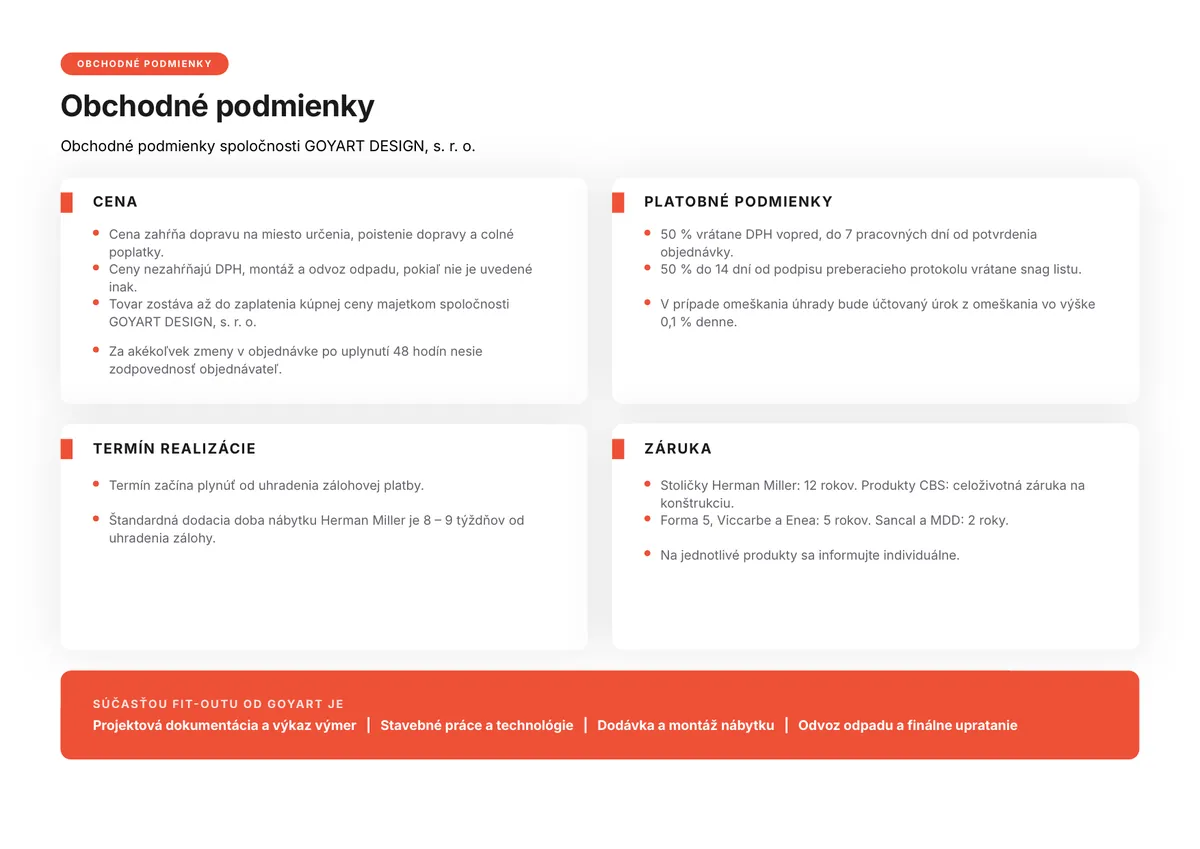 GOYART: strana 2 cenové nabídky